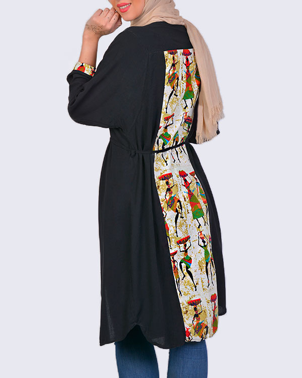 مانتو زنانه نخی مدل 1045