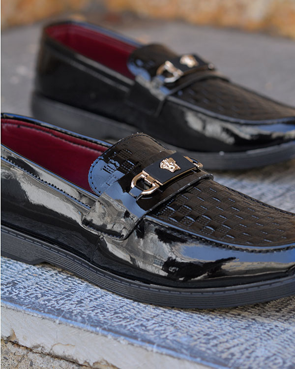 کفش کالج مردانه طرح Versace مدل 8961