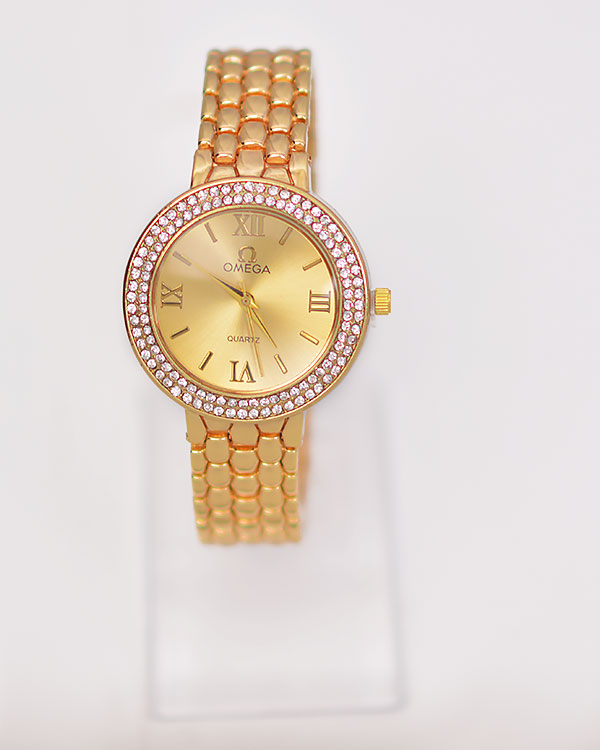 ساعت زنانه طرح OMEGA مدل 1018