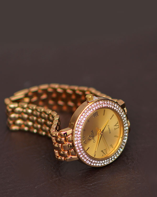 ساعت زنانه طرح OMEGA مدل 1018