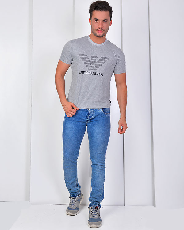 تی شرت مردانه طرح Emporio Armani مدل 1012