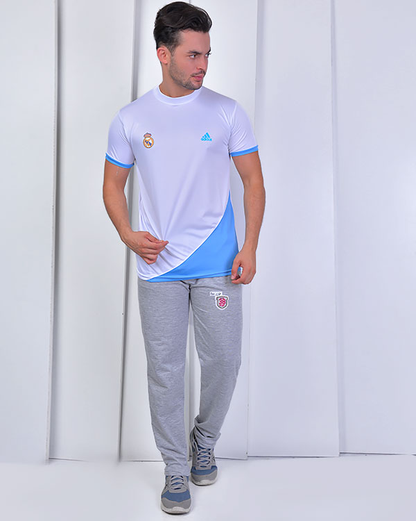 تی شرت ورزشی طرح Real Madrid مدل9951
