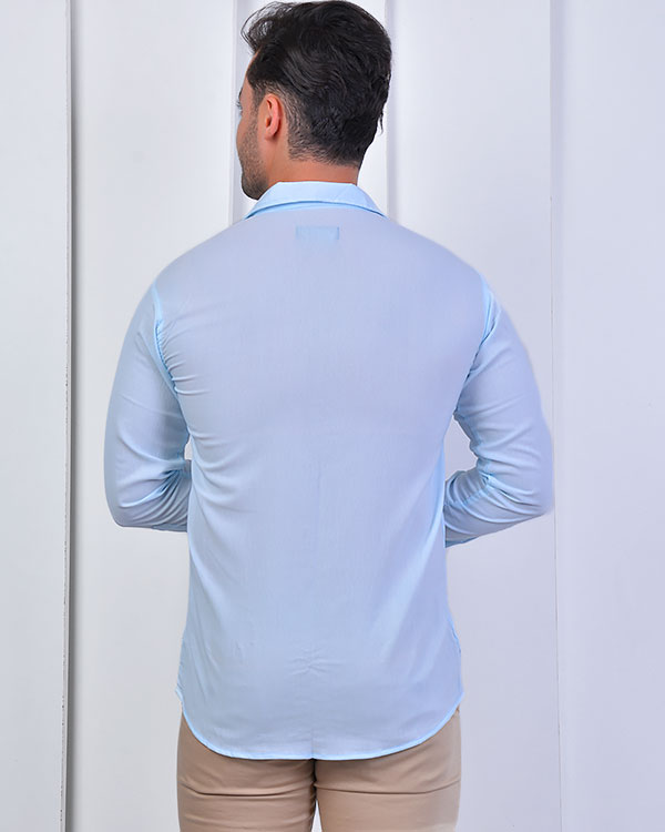 پیراهن مردانه نخی مدل 0907