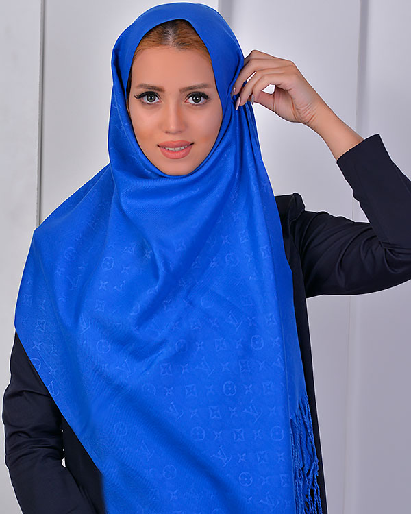 شال نخی طرح LV مدل 0845