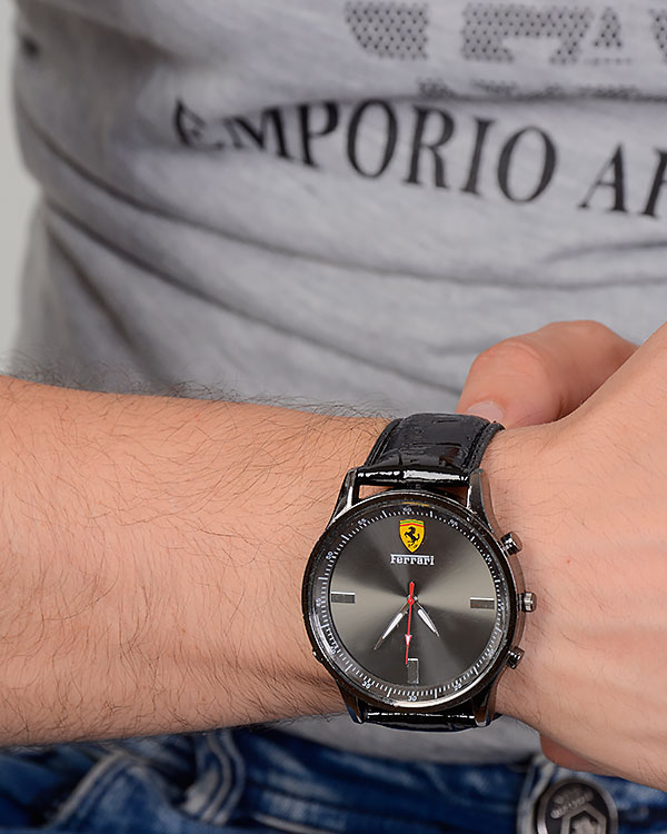 ساعت مردانه طرح Ferrari مدل 0150
