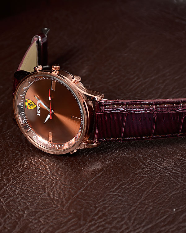 ساعت مردانه طرح Ferrari مدل 0159