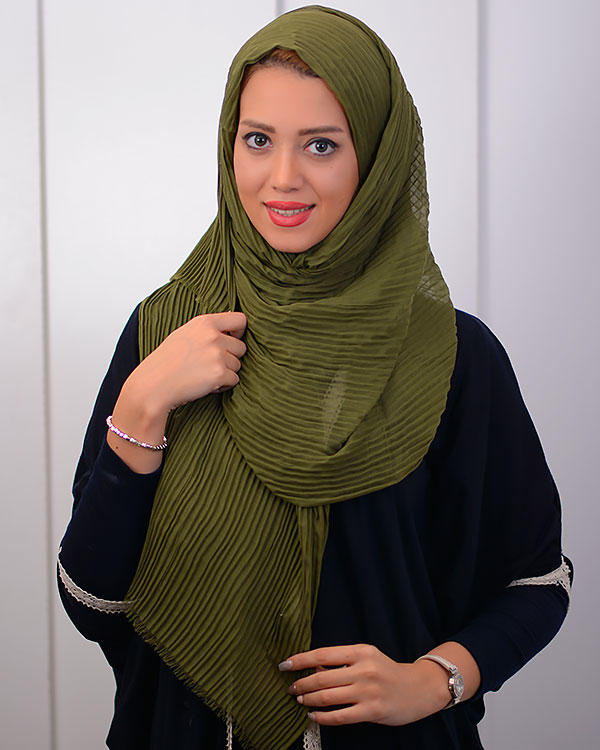 شال پلیسه مدل 0806