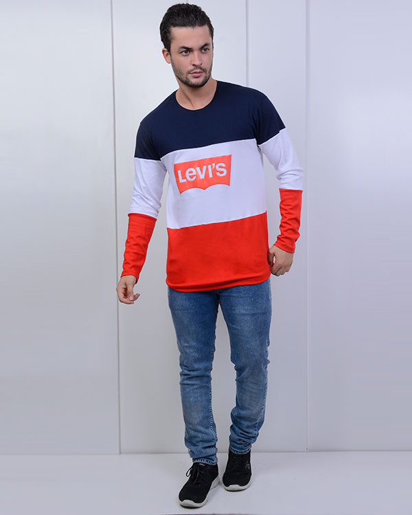 تی شرت آستین بلند Levi's مدل 0641