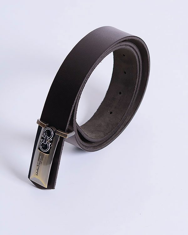 کمربند مردانه طرح Ferragamo مدل 0571