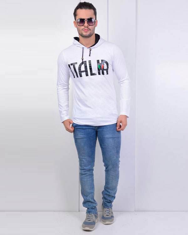 هودی مردانه پاییزه طرح ITALIA مدل 0562