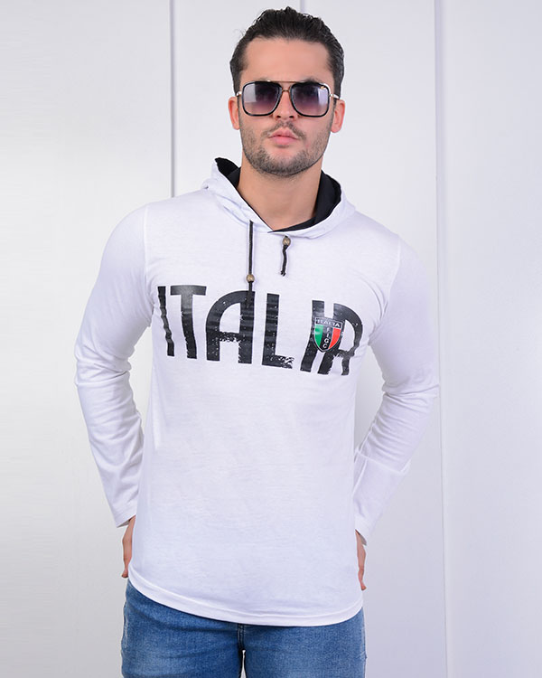 هودی مردانه پاییزه طرح ITALIA مدل 0562