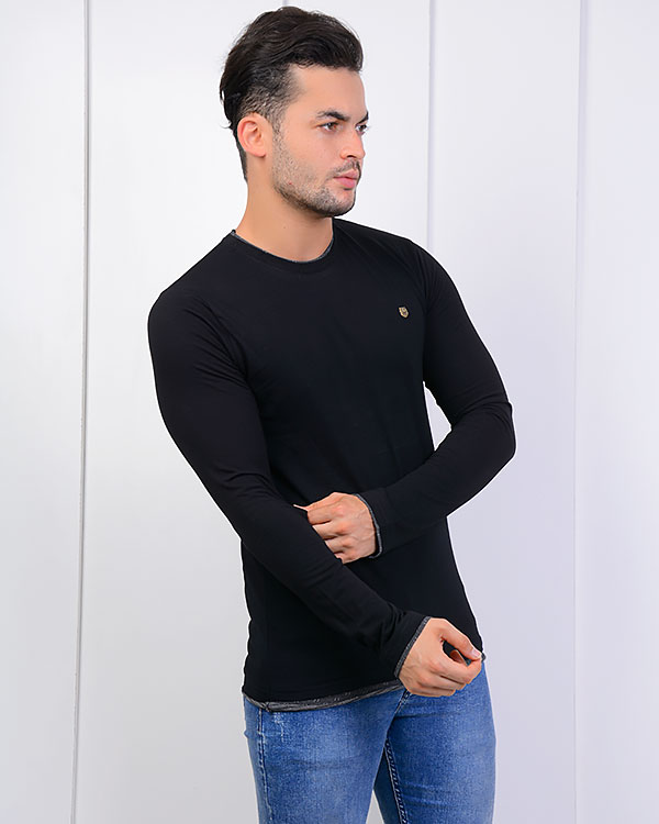 تی شرت یقه گرد مدل 0583