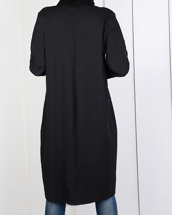 مانتو زنانه گیپور دار مدل 0556
