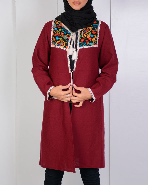 مانتو زنانه طرح سنتی مدل 0553