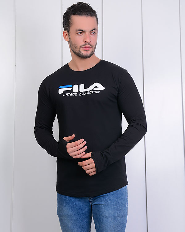 تی شرت مردانه طرح FILA مدل 0504
