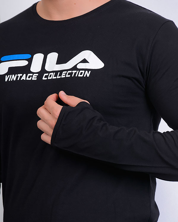 تی شرت مردانه طرح FILA مدل 0504