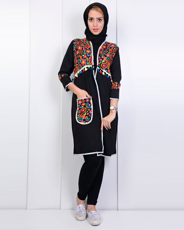 مانتو زنانه طرح سنتی مدل 0509