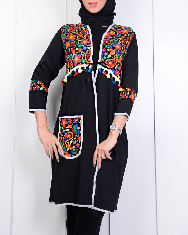 مانتو زنانه طرح سنتی مدل 0509
