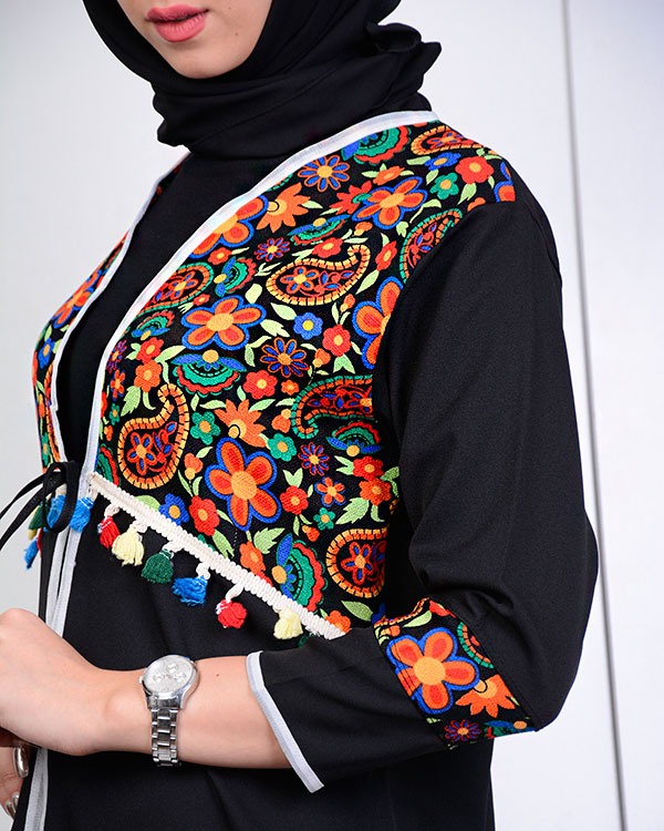 مانتو زنانه طرح سنتی مدل 0509