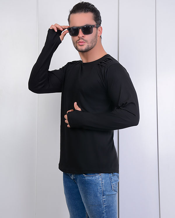 تی شرت یقه گرد مدل 0505
