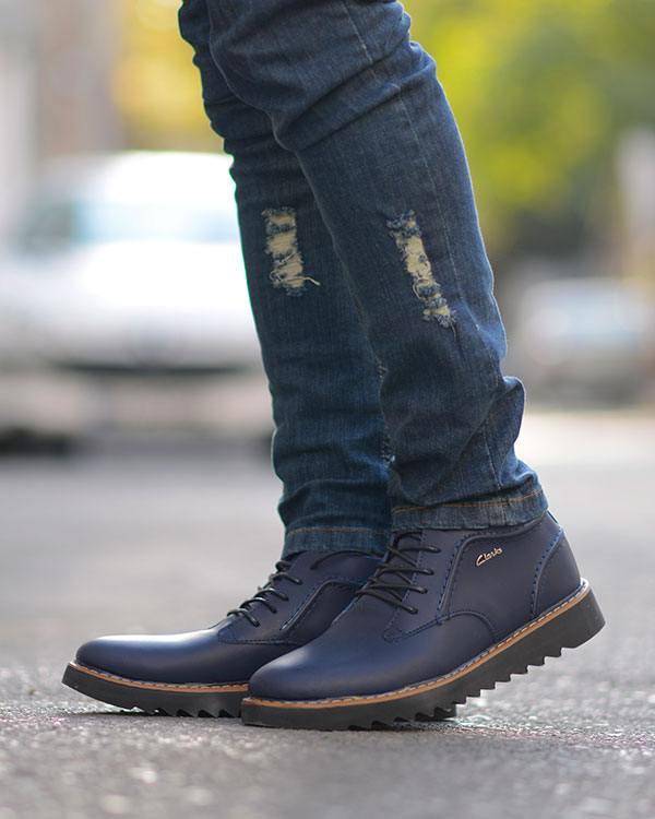 نیم بوت مردانه طرح Clarks مدل 0357