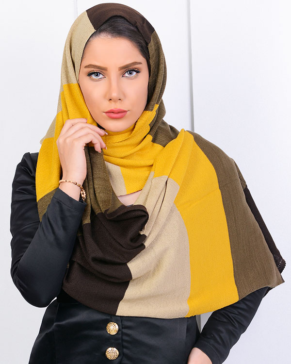 شال ریز بافت گلسا مدل 0349