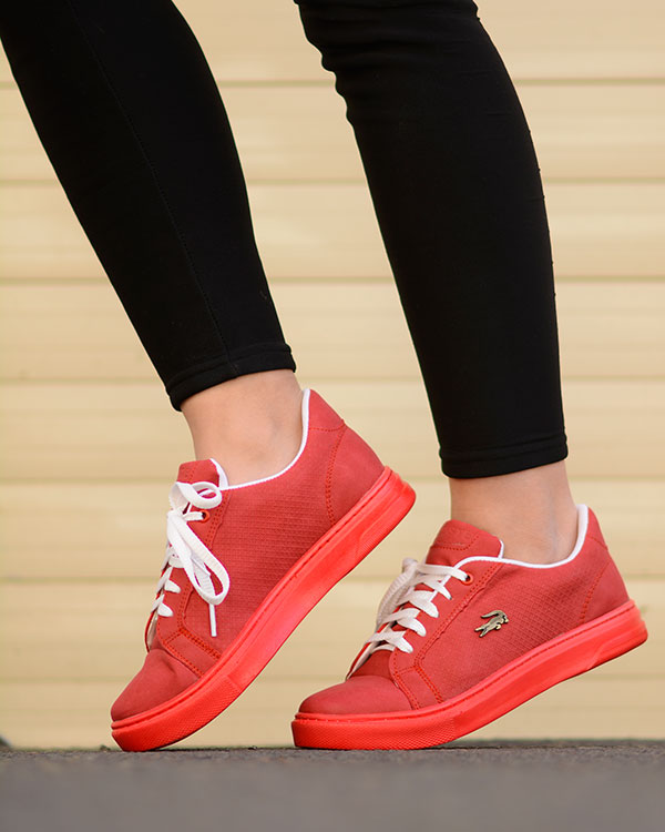 کفش زنانه طرح Lacoste مدل 0222