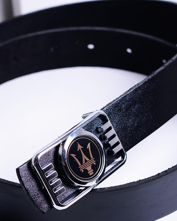 کمربند مردانه طرح Maserati مدل 0291