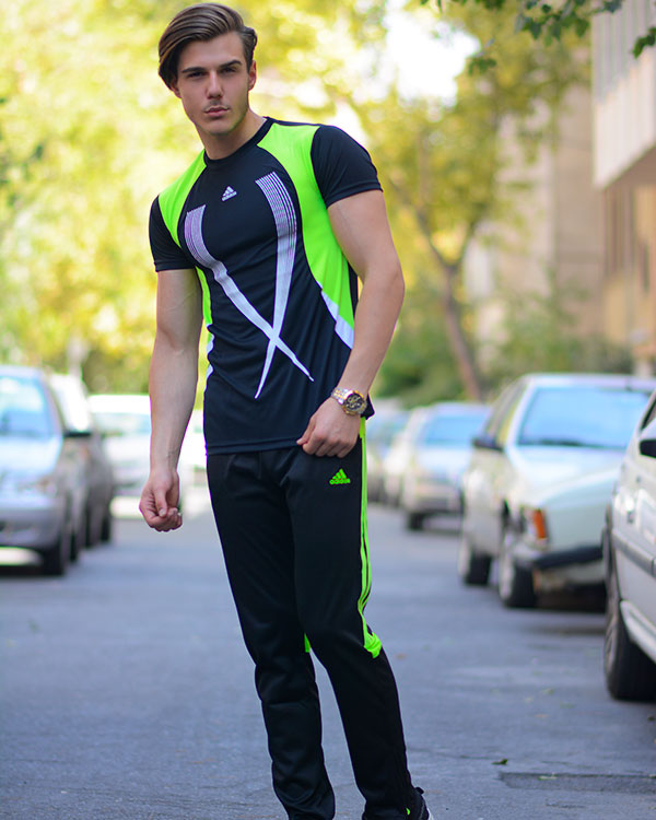 ست ورزشی مردانه طرح adidas مدل 0331