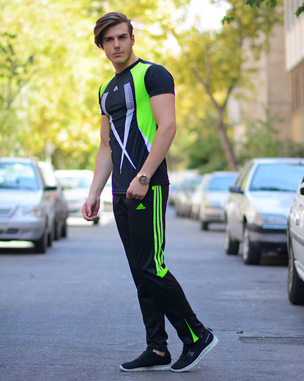 ست ورزشی مردانه طرح adidas مدل 0331