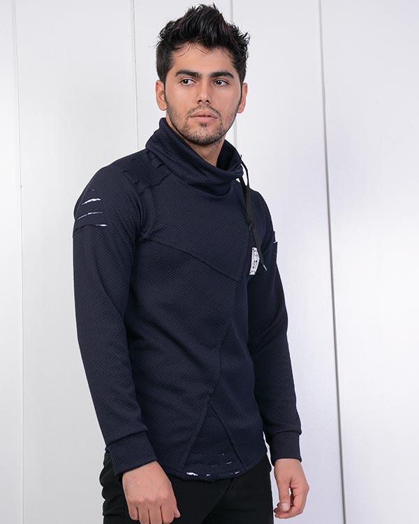 تی شرت یقه شالی مدل 0212