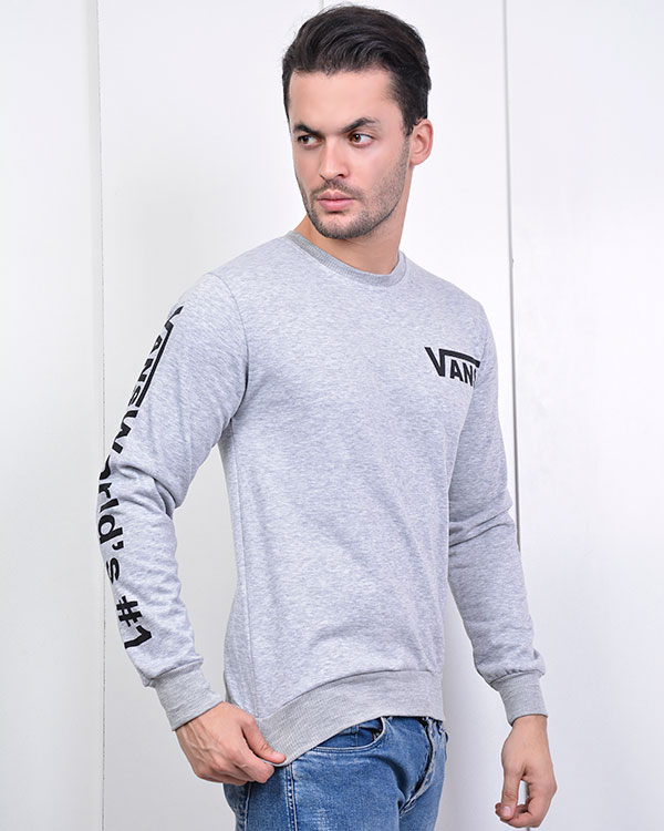 تی شرت پاییزه طرح VANS مدل 1348