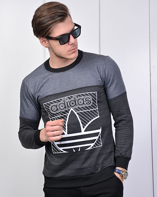 تی شرت پاییزه طرح adidas مدل 1296