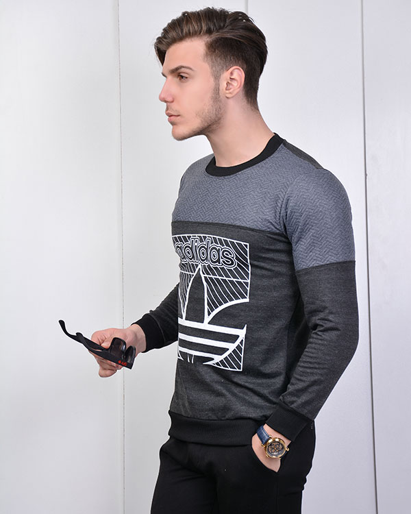 تی شرت پاییزه طرح adidas مدل 1296