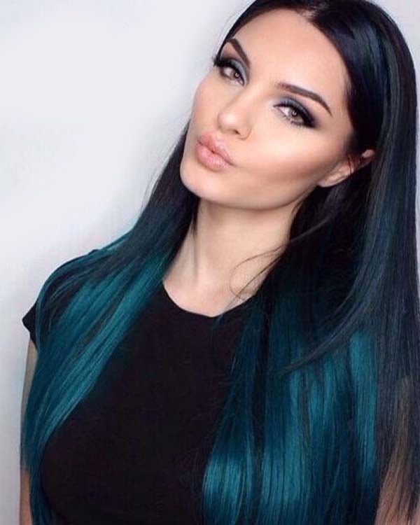 شامپورنگ Peacock blue شماره 45