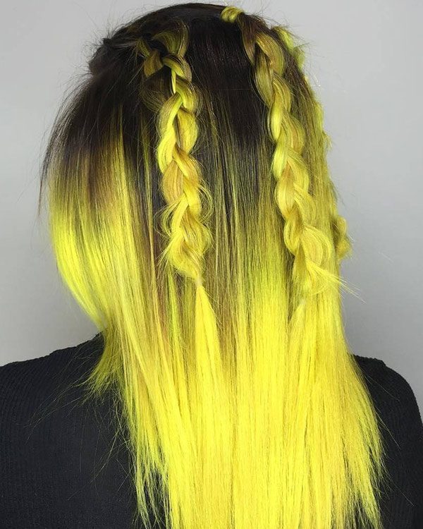 شامپو رنگ Canary Yellow شماره 49