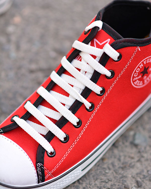 کفش نیم بوت طرح All star مدل 1245