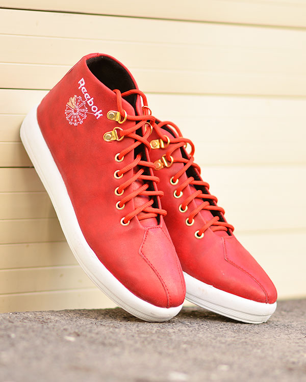 کفش طرح REEBOK دخترانه ساق دار مدل 1131