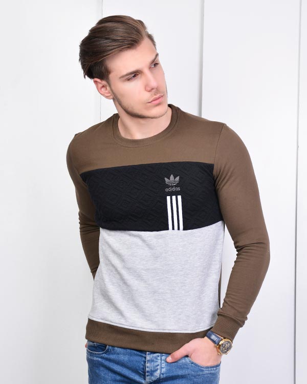 تی شرت پاییزه طرح adidas مدل 1145