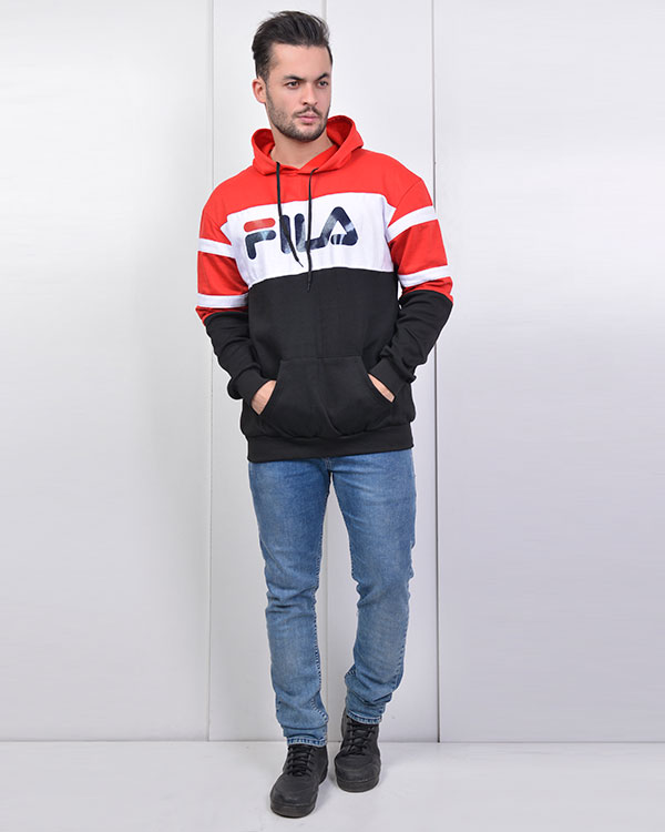 هودی کلاه دار Fila مدل 1074