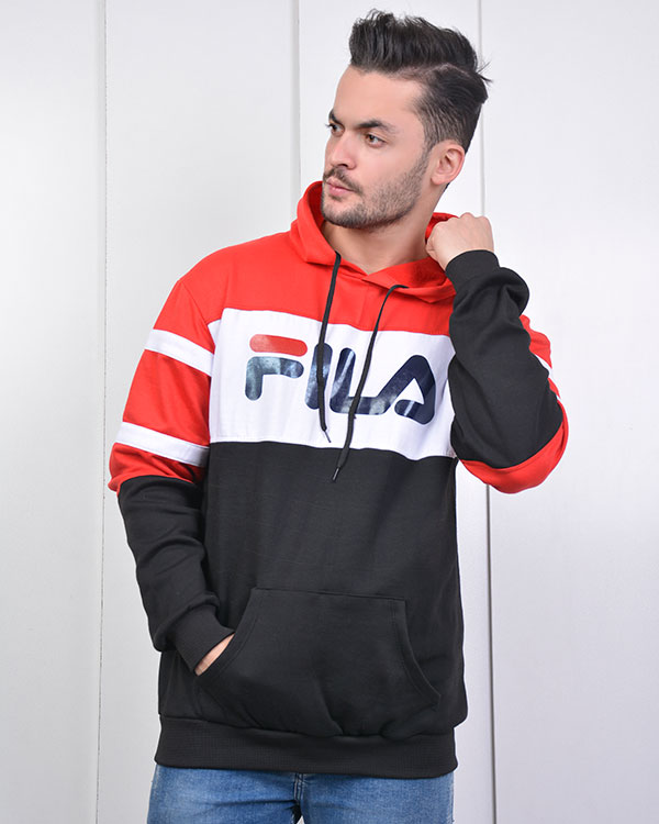 هودی کلاه دار Fila مدل 1074