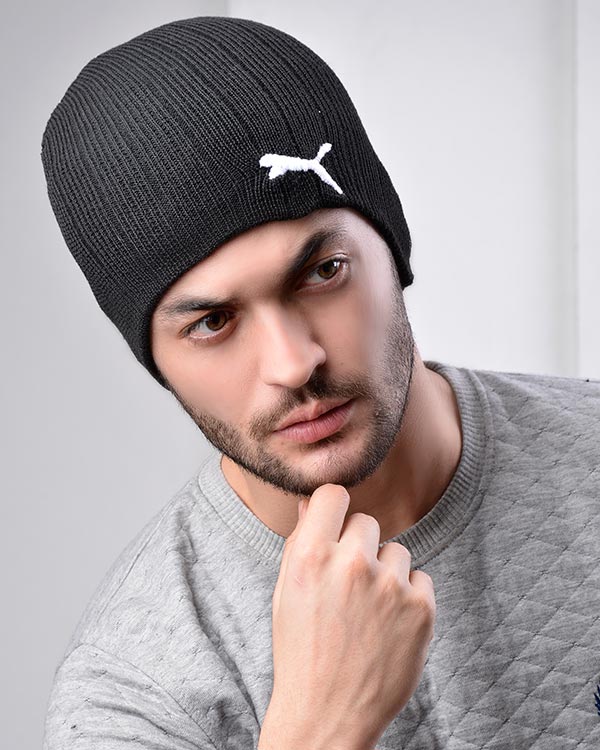 کلاه بافت طر ح puma مدل 1027