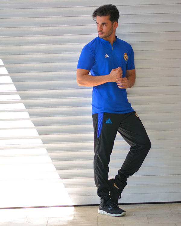 ست ورزشی رئال مادرید طرح adidas مدل 0225