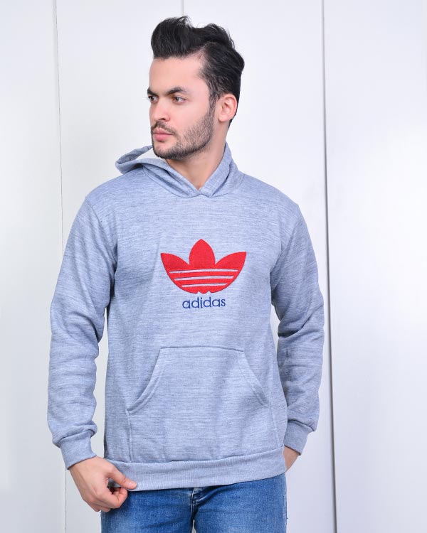 هودی مردانه کلاه دار طرح adidas مدل 0909