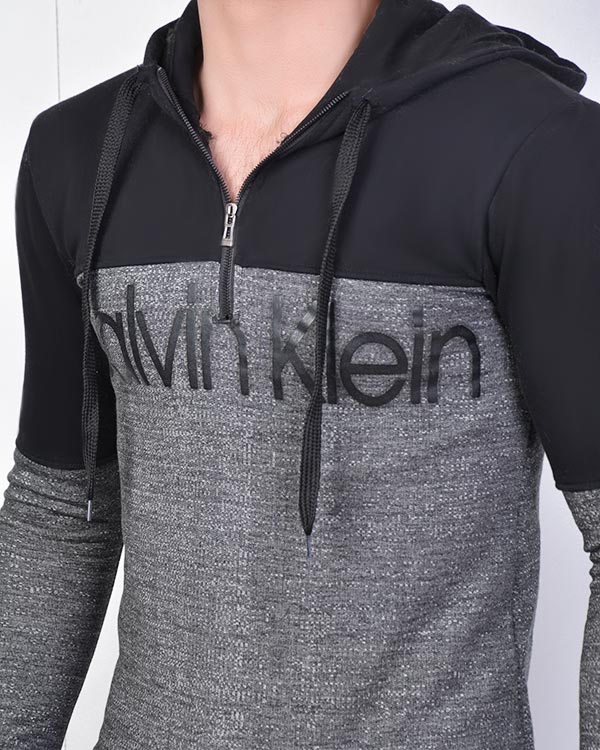 هودی کلاه دار طرح Calvin kelinمدل 0874
