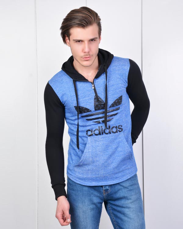 هودی مردانه طرح adidas مدل 0875