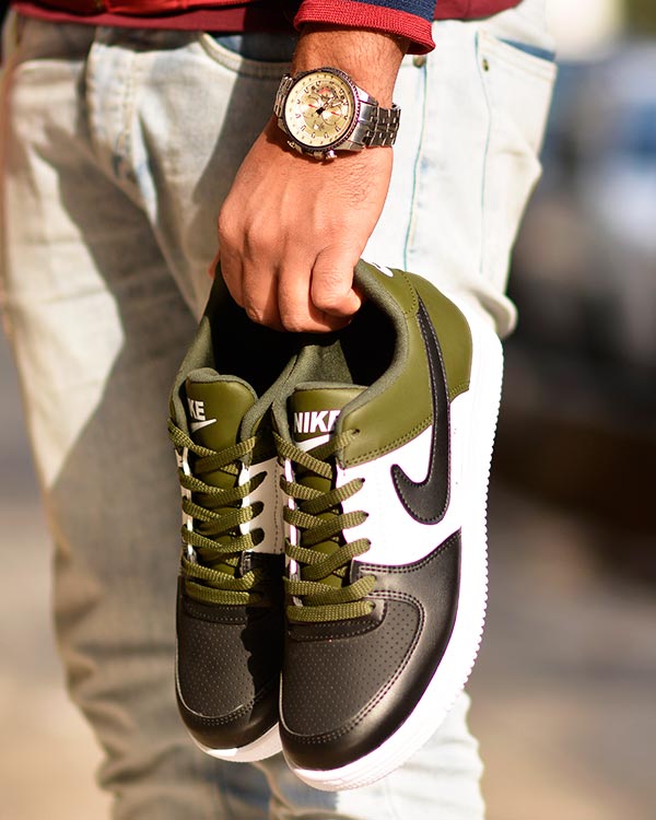 کفش مردانه سه رنگ طرح nike مدل 1256