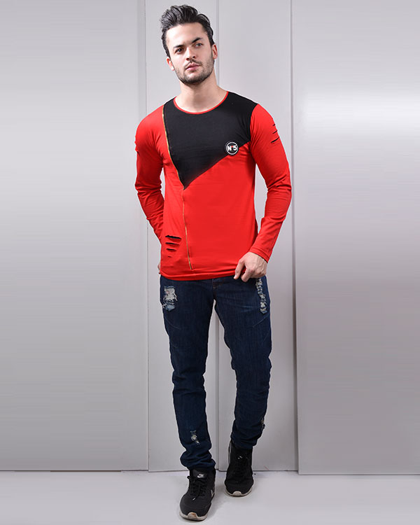 تی شرت آستین بلند N5مدل 0778