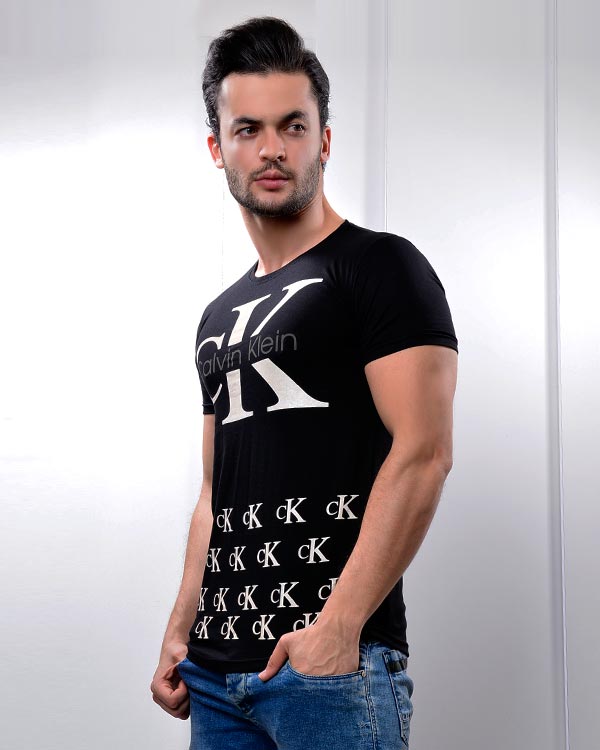 تی شرت مردانه طرح CK مدل 0721