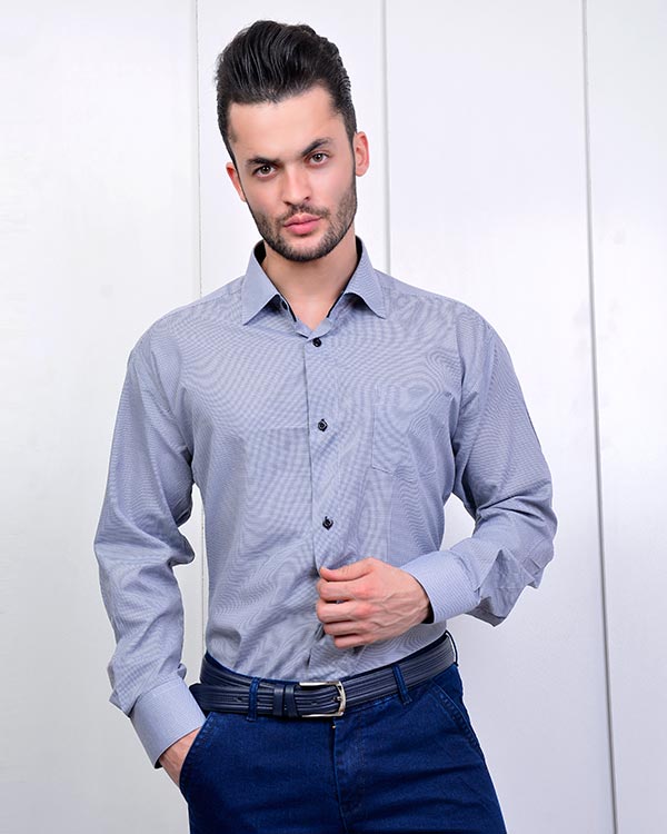 پیراهن مردانه سایز بزرگ مدل 0686